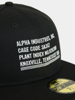 ALPHA INDUSTRIES X NEW ERA 59FIFTY CAGE CODE HAT