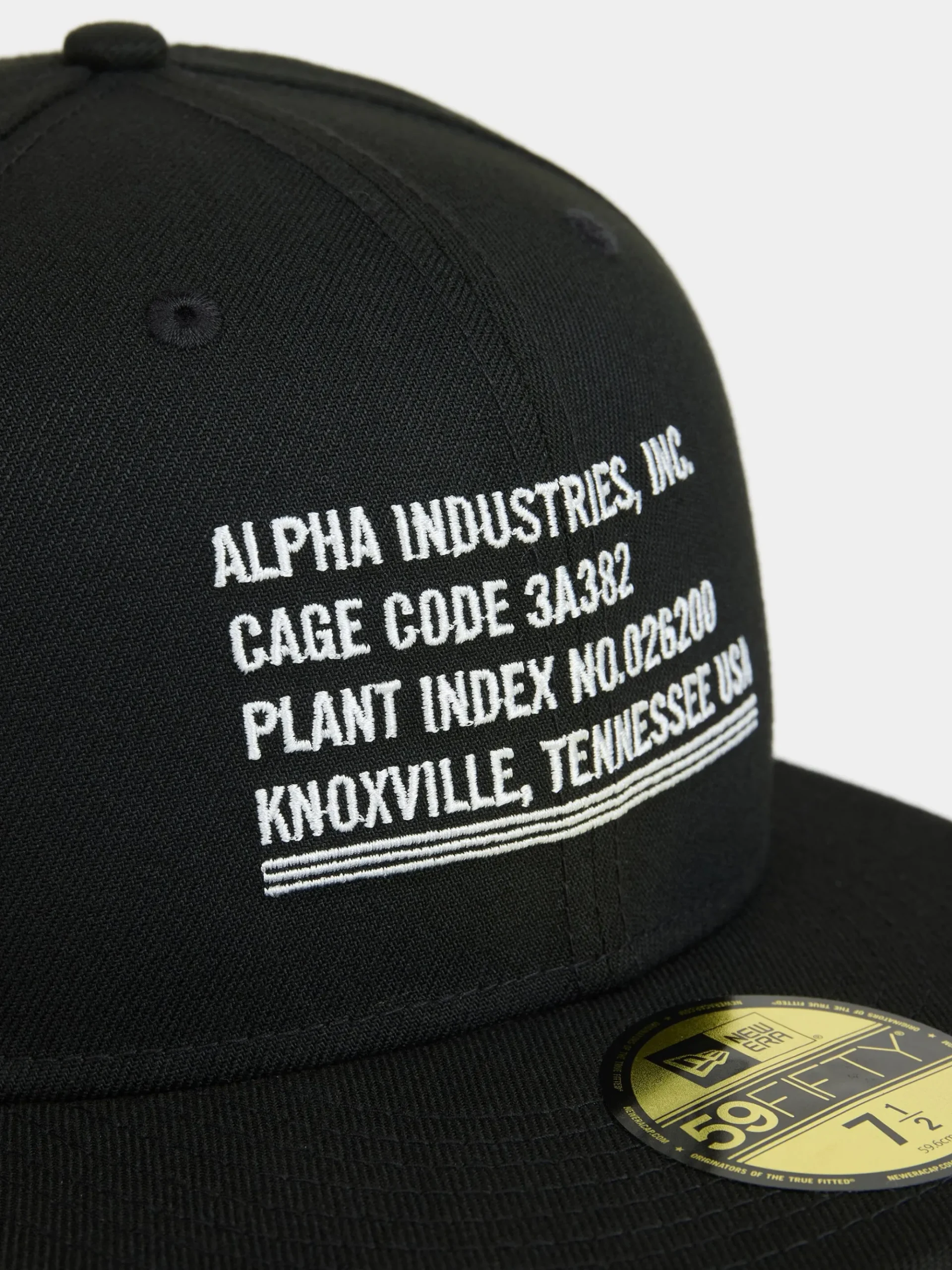 ALPHA INDUSTRIES X NEW ERA 59FIFTY CAGE CODE HAT