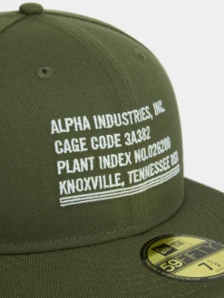 ALPHA INDUSTRIES X NEW ERA 59FIFTY CAGE CODE HAT