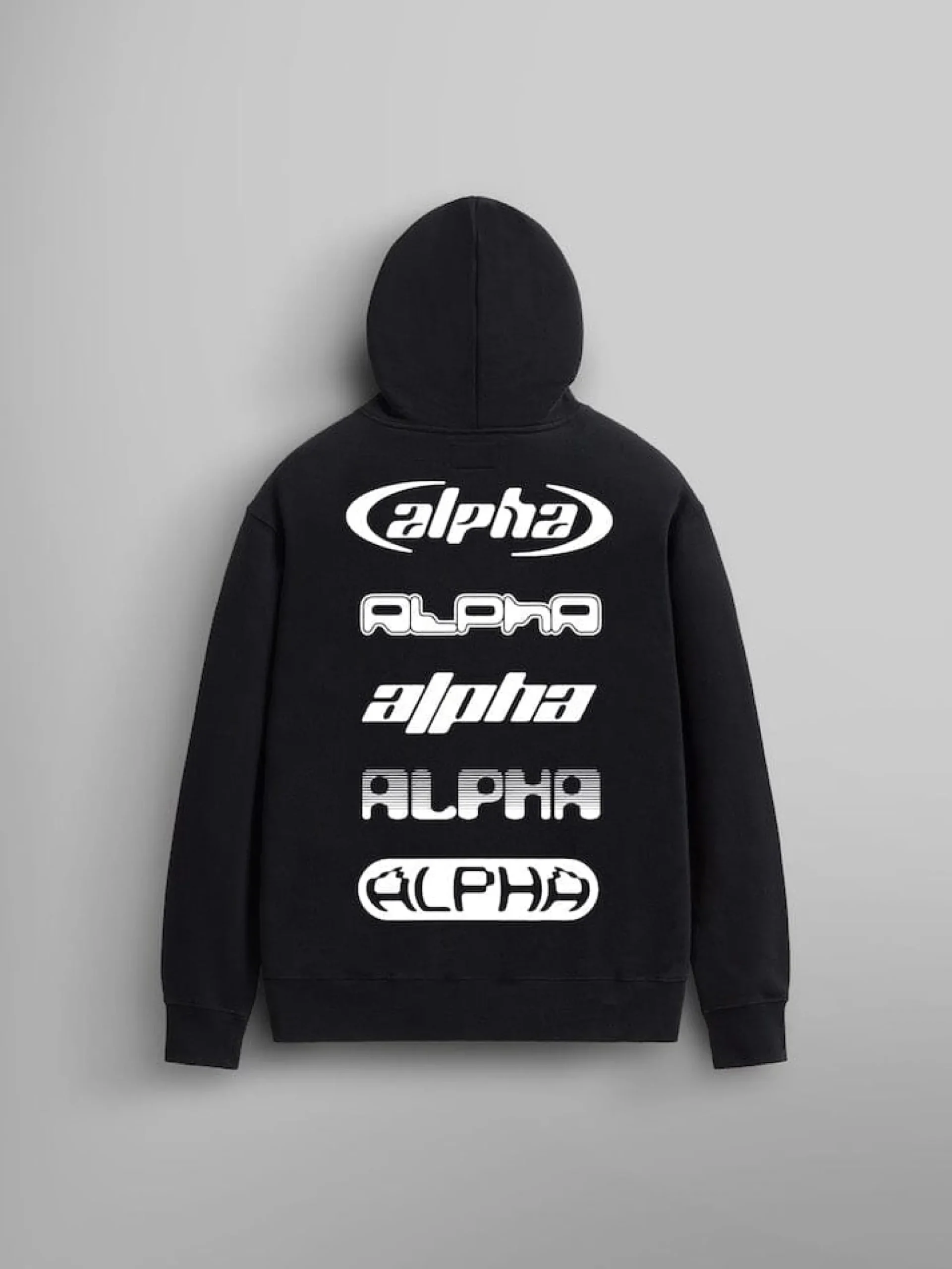 ALPHA LOGOS HOODIE