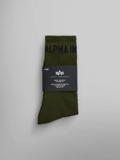 ALPHA LOGO SOCKS