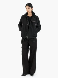 ALPHA X JIYONGKIM DOUBLE FRONT TROUSERS
