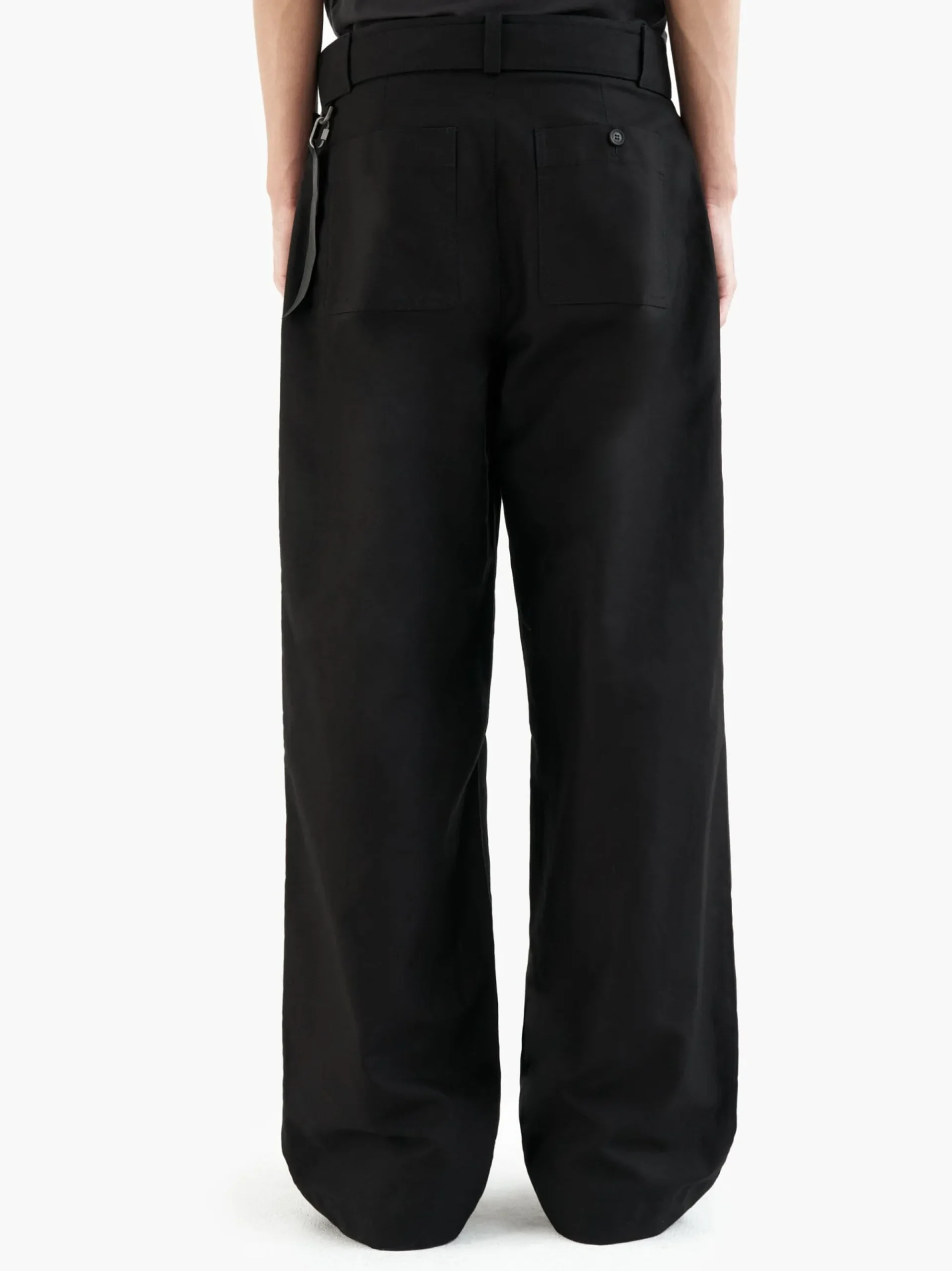 ALPHA X JIYONGKIM DOUBLE FRONT TROUSERS