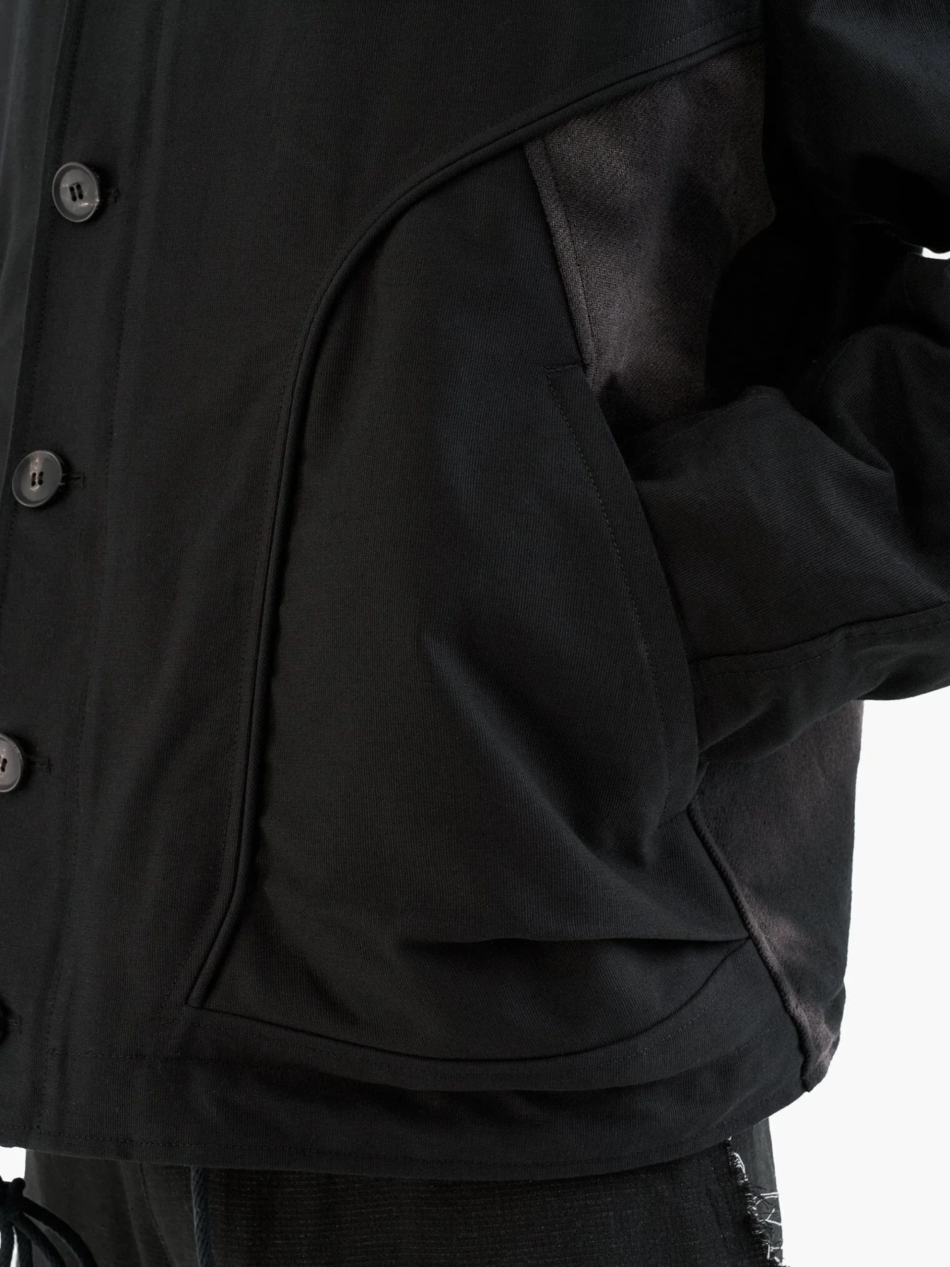 ALPHA X JIYONGKIM SUN-BLEACHED DECK JACKET