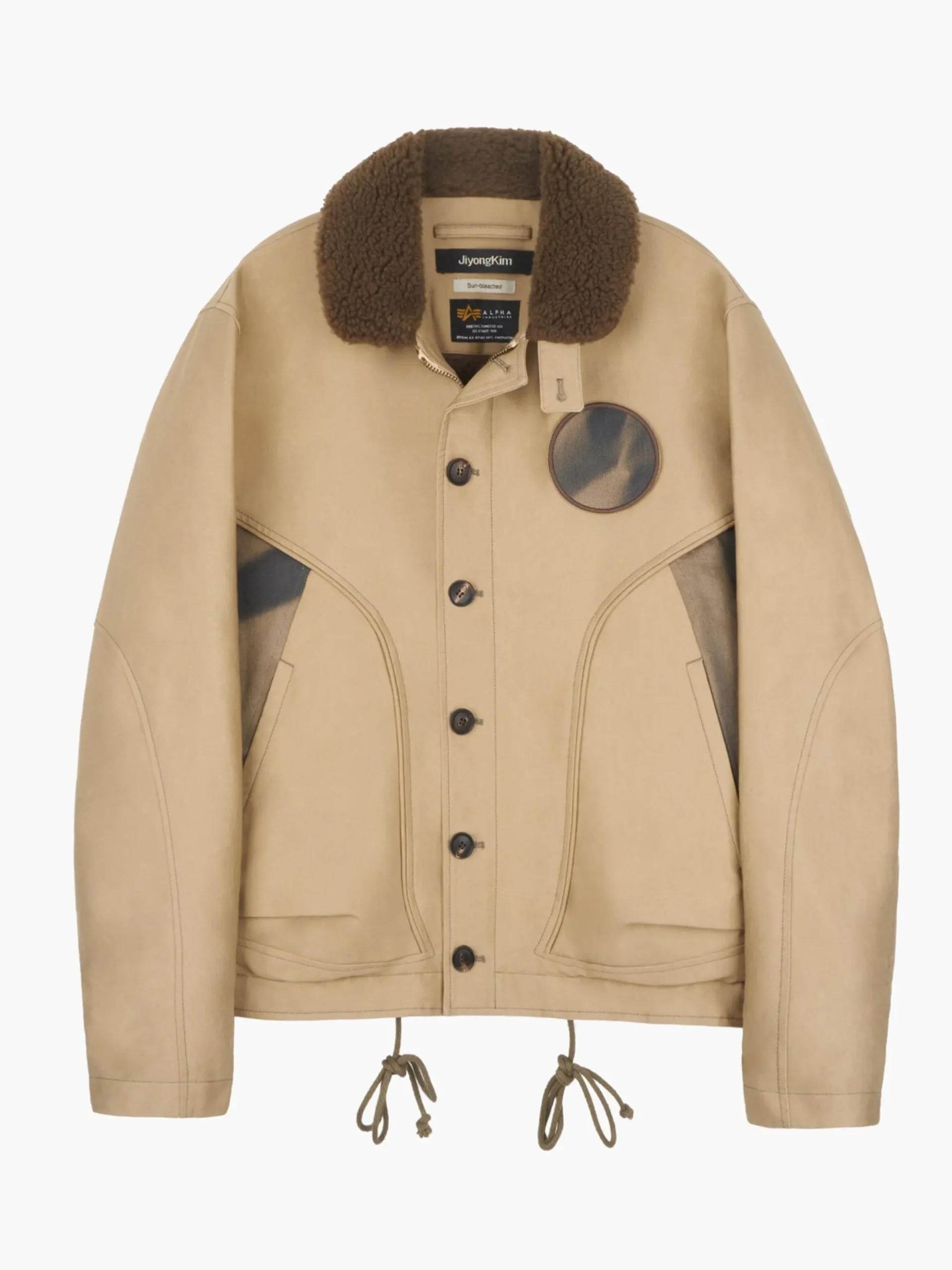 ALPHA X JIYONGKIM SUN-BLEACHED DECK JACKET