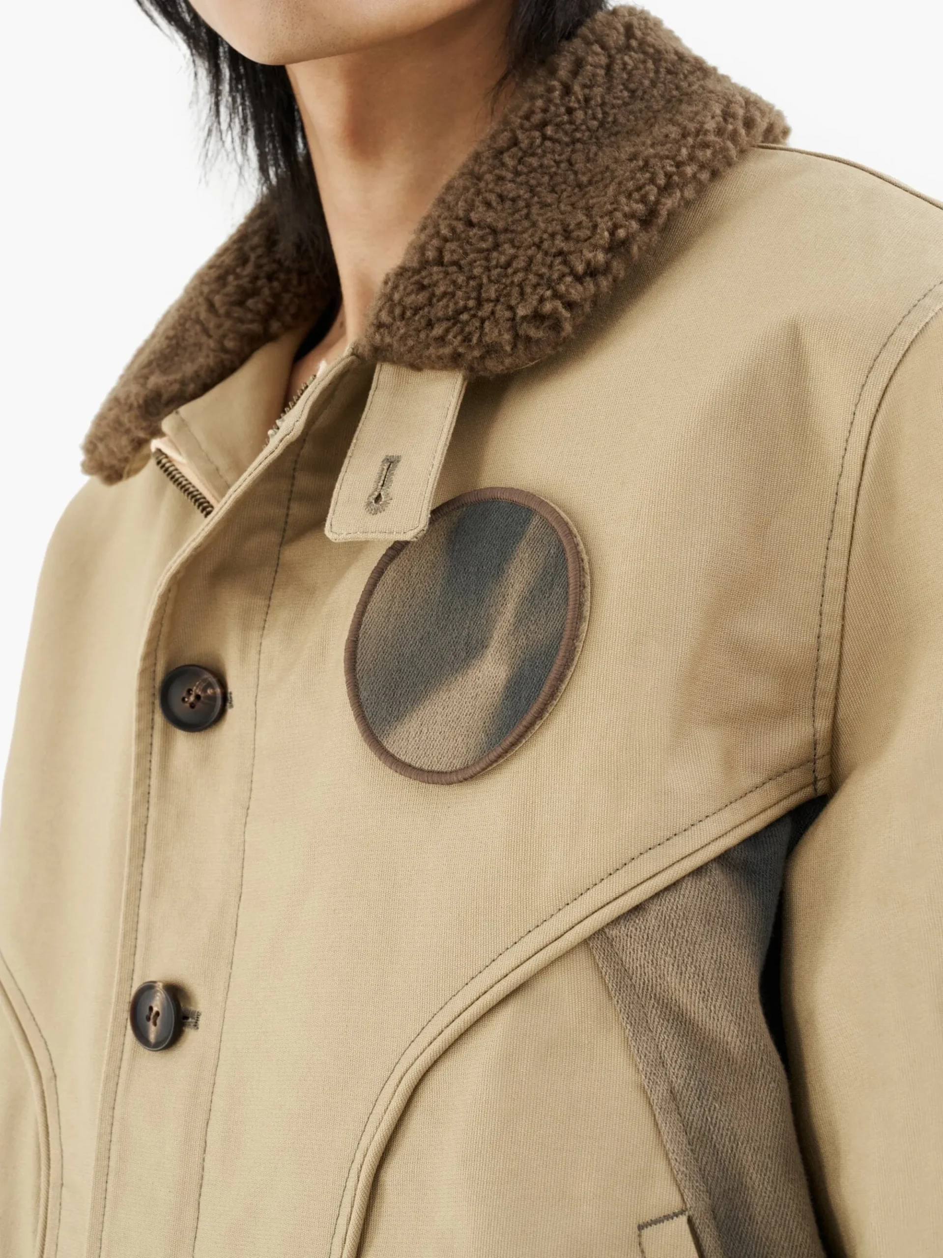 ALPHA X JIYONGKIM SUN-BLEACHED DECK JACKET