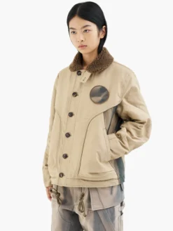 ALPHA X JIYONGKIM SUN-BLEACHED DECK JACKET