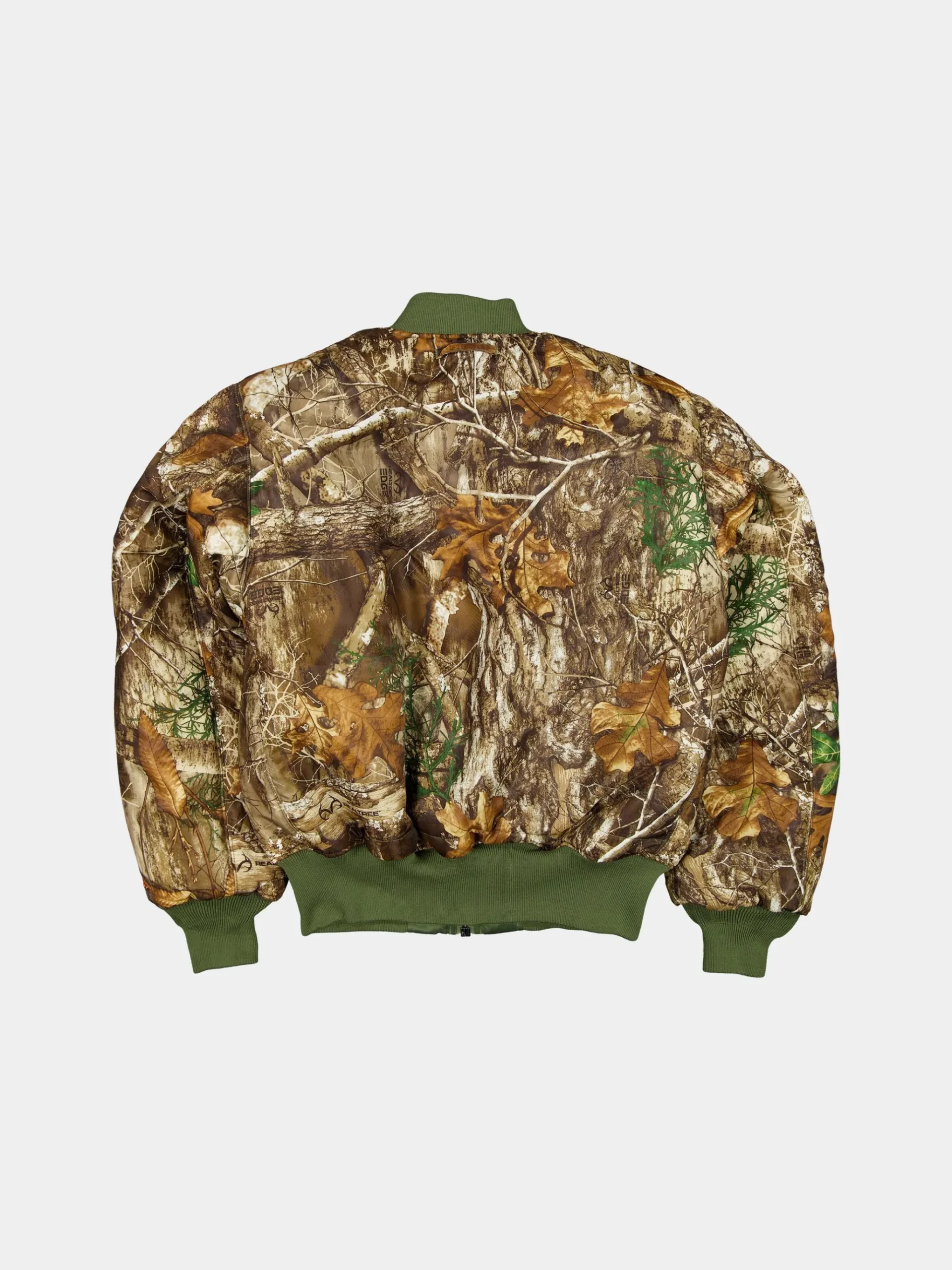 ALPHA X NEW ERA X REALTREE CAMO MA-1 BOMBER JACKET