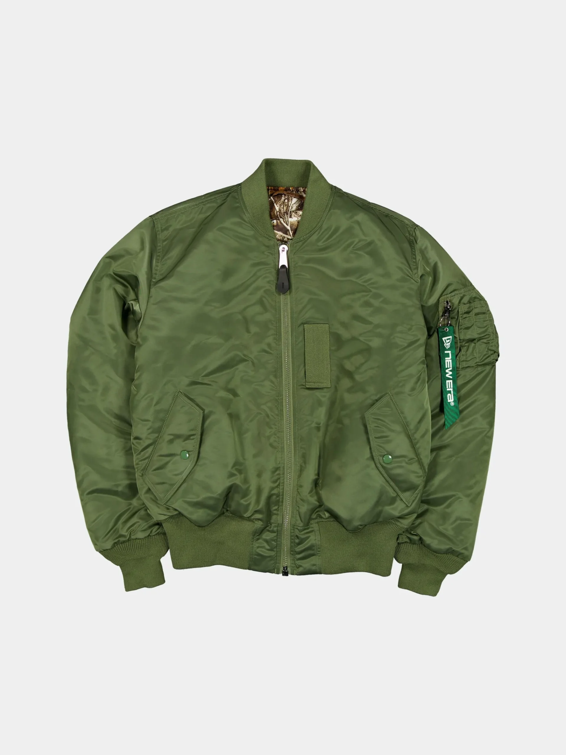 ALPHA X NEW ERA X REALTREE CAMO MA-1 BOMBER JACKET