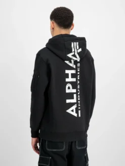 BACK PRINT CAMO HOODIE