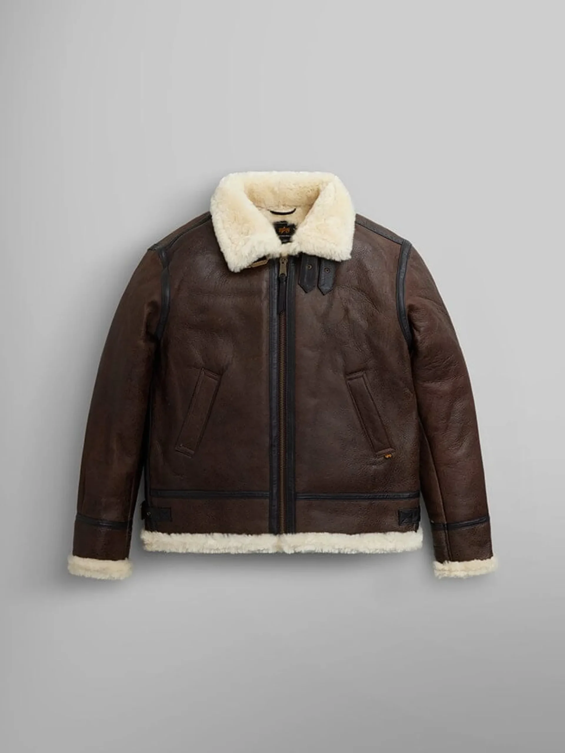 B-3 SHERPA LEATHER JACKET