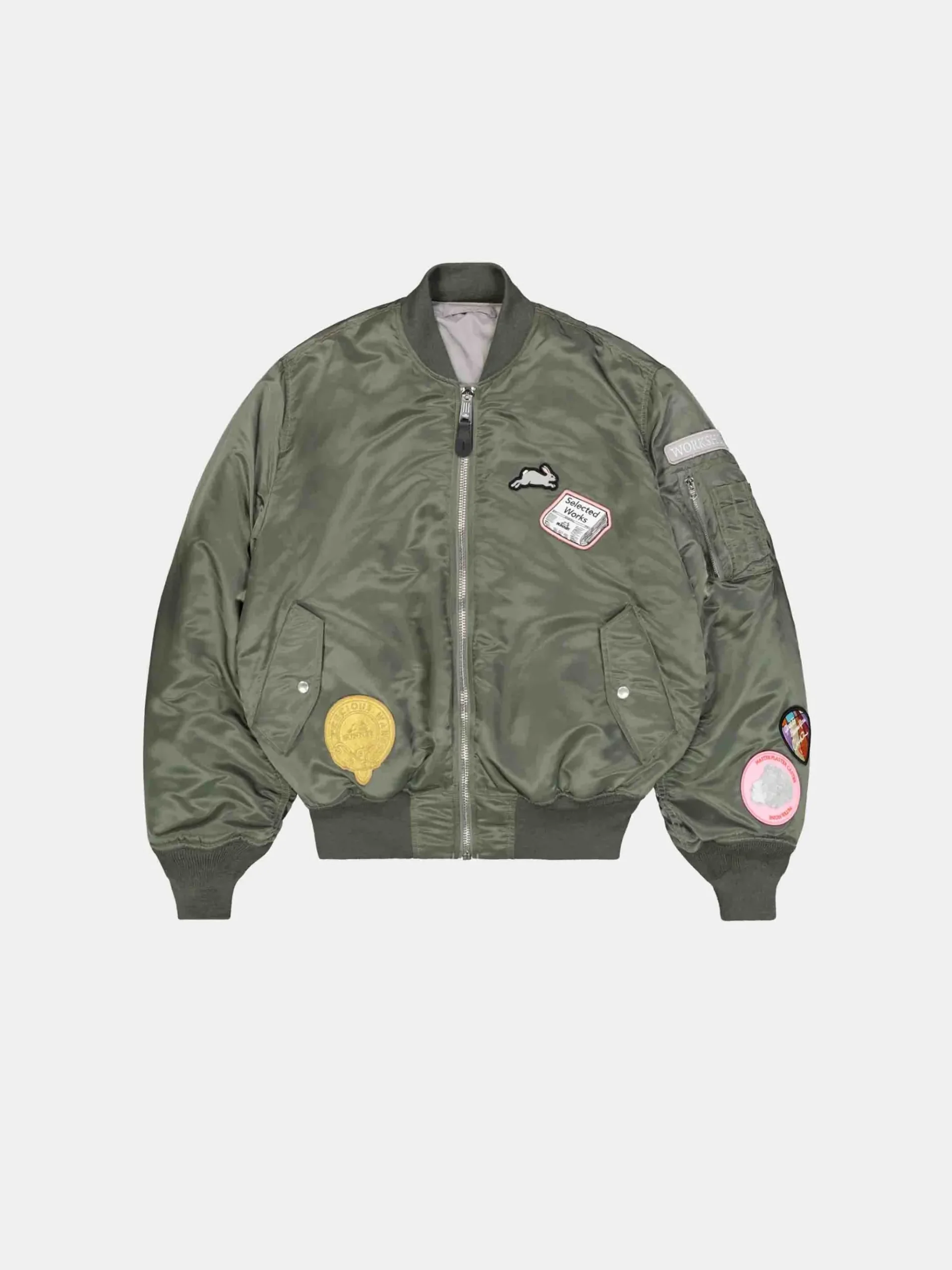 BUNNEY X ALPHA MA-1 BOMBER JACKET