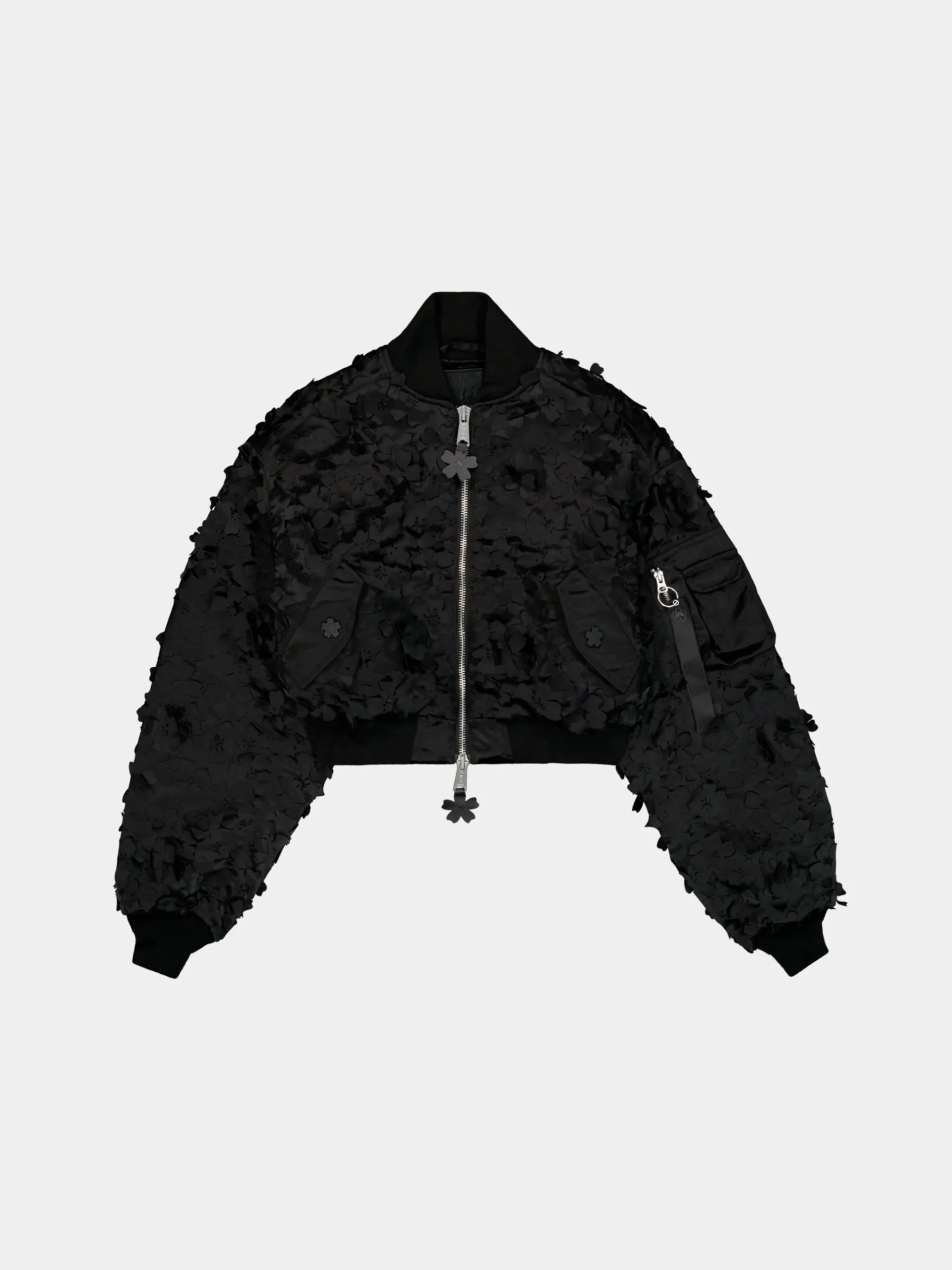 CECILIE BAHNSEN X ALPHA MA-1 LASER CUT BOMBER