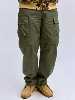 CONVERTIBLE CARGO PANT (OG-107 GREEN)