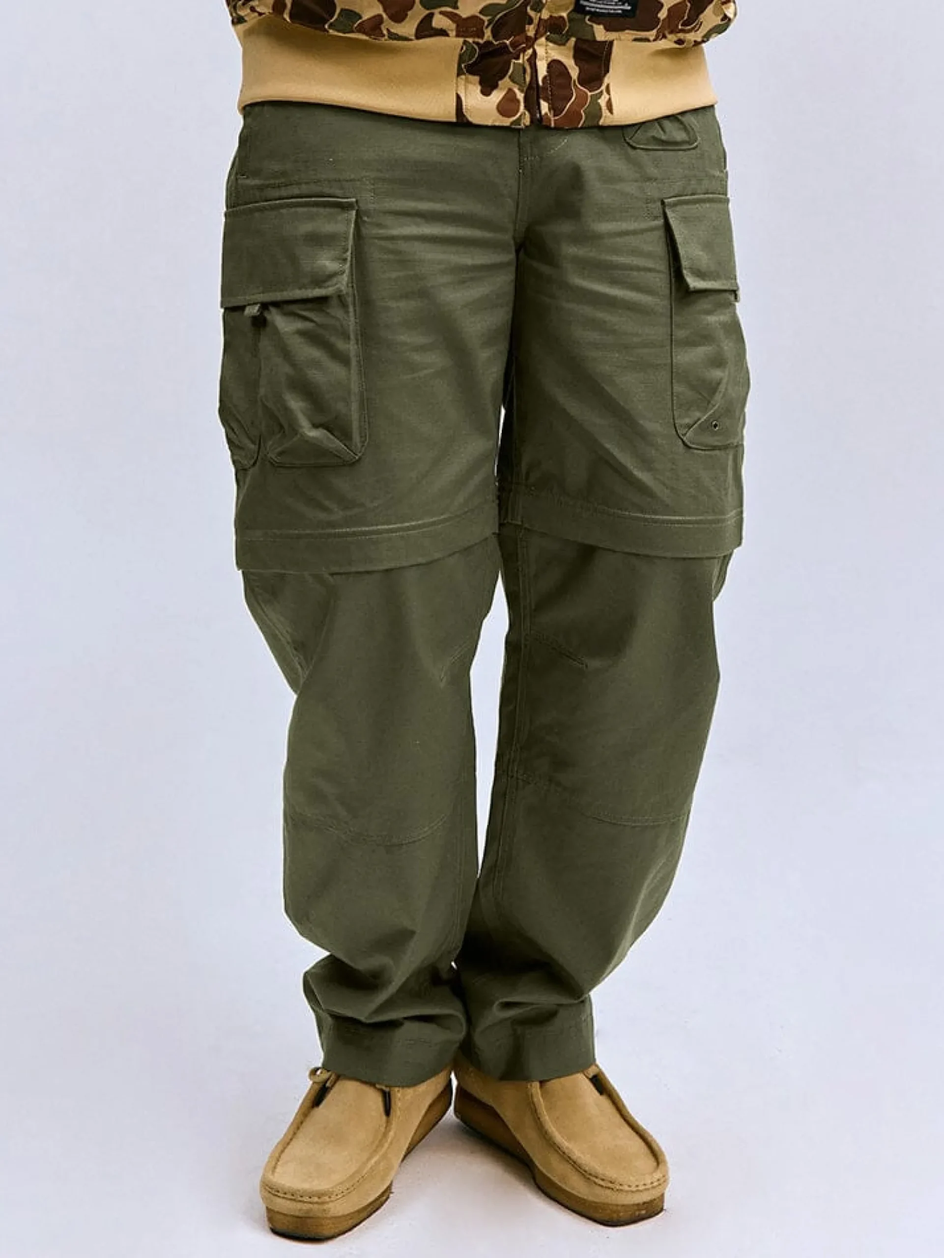 CONVERTIBLE CARGO PANT (OG-107 GREEN)