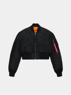 CROPPED MA-1 FLIGHT JACKET WOMENS
