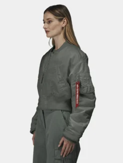 CROPPED MA-1 FLIGHT JACKET WOMENS (SEASONAL)