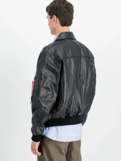 CWU 45/P LEATHER BOMBER JACKET (HERITAGE)