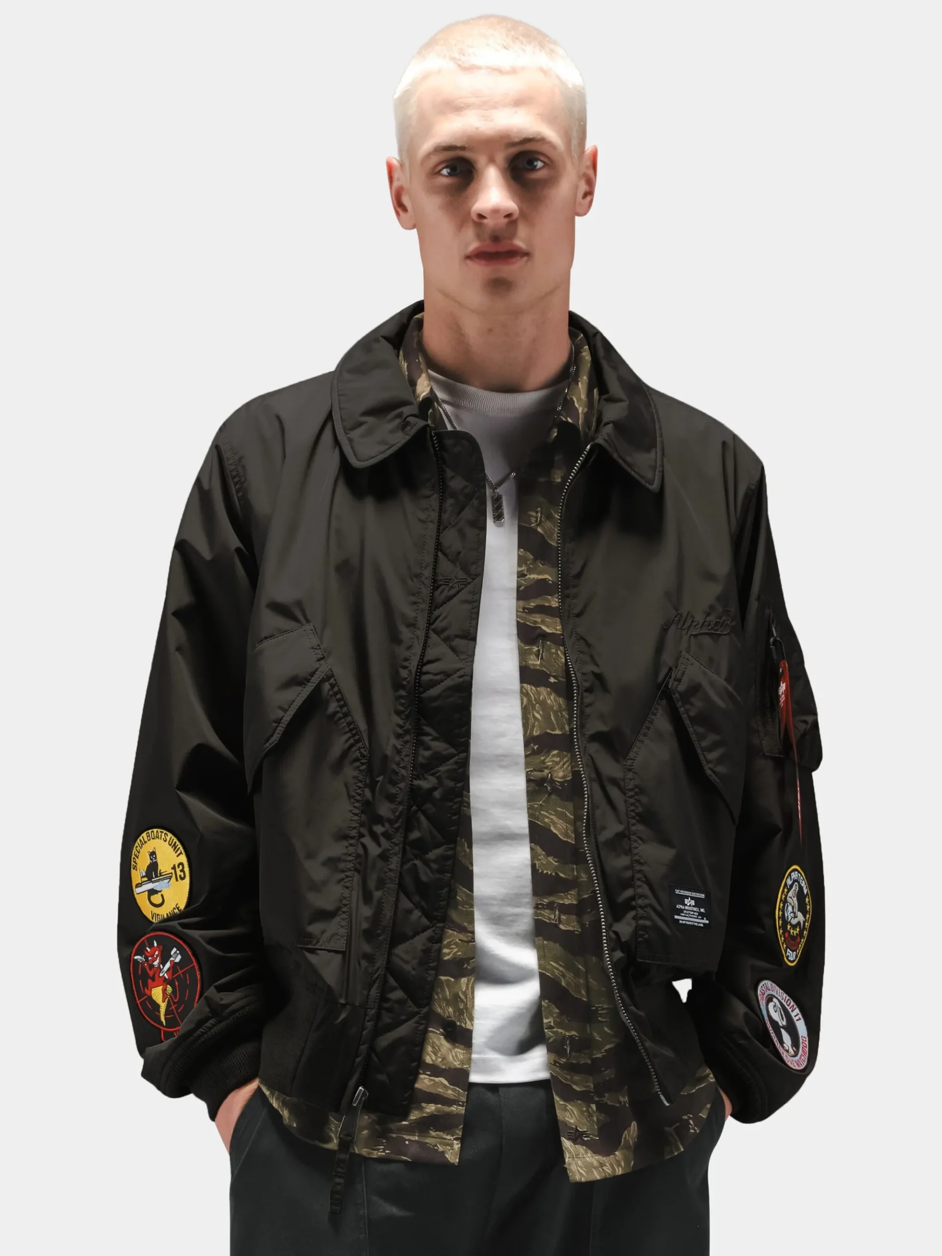 CWU 36/P RELAXED PATCHED FLIGHT JACKET