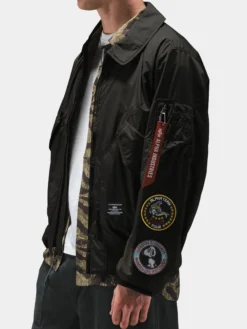 CWU 36/P RELAXED PATCHED FLIGHT JACKET