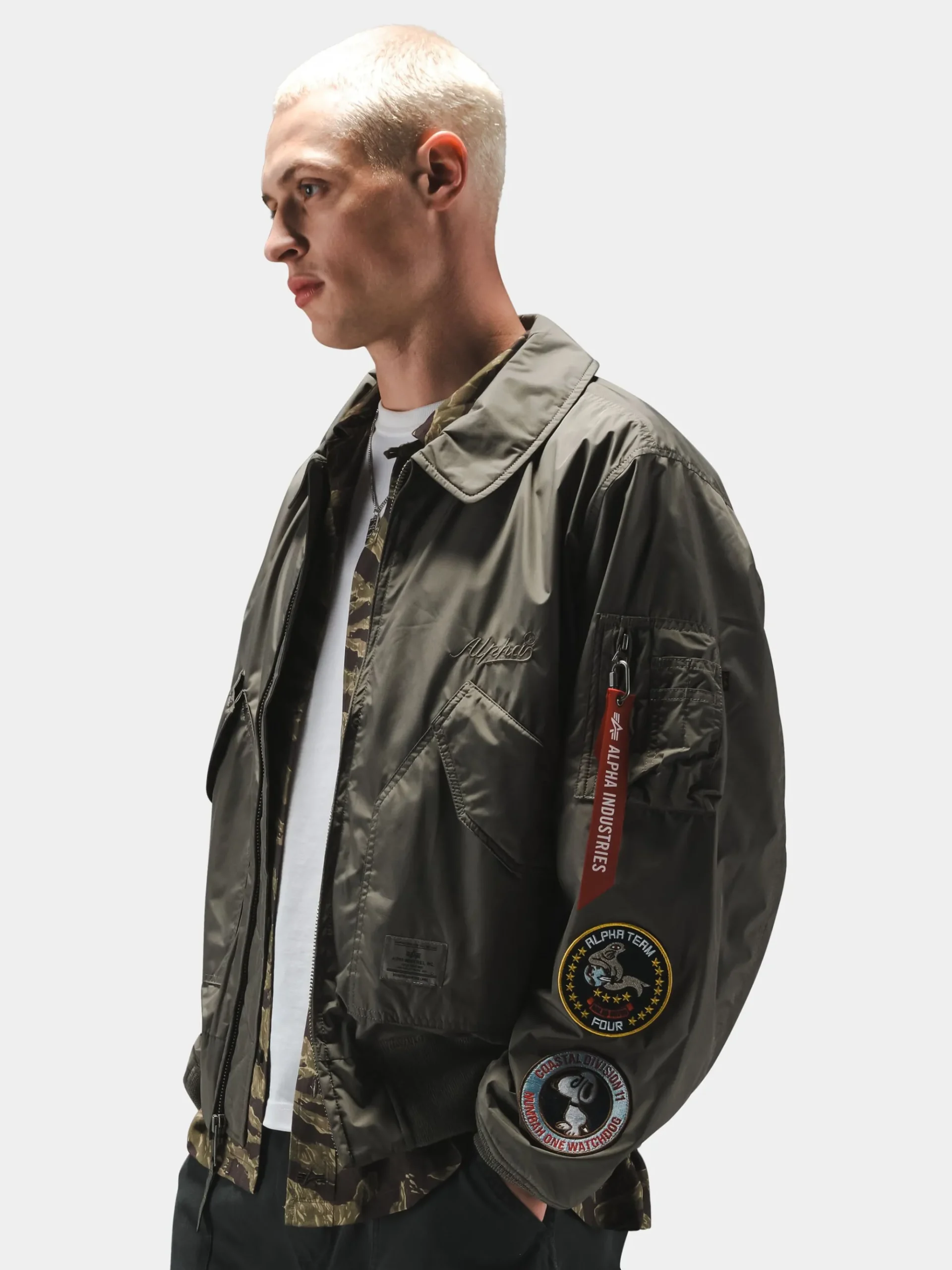 CWU 36/P RELAXED PATCHED FLIGHT JACKET