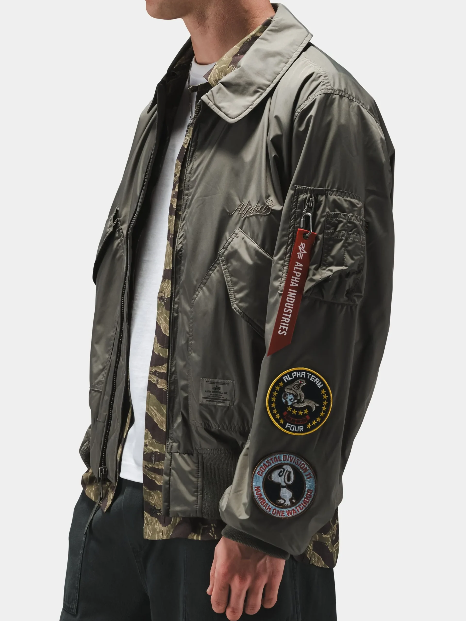 CWU 36/P RELAXED PATCHED FLIGHT JACKET