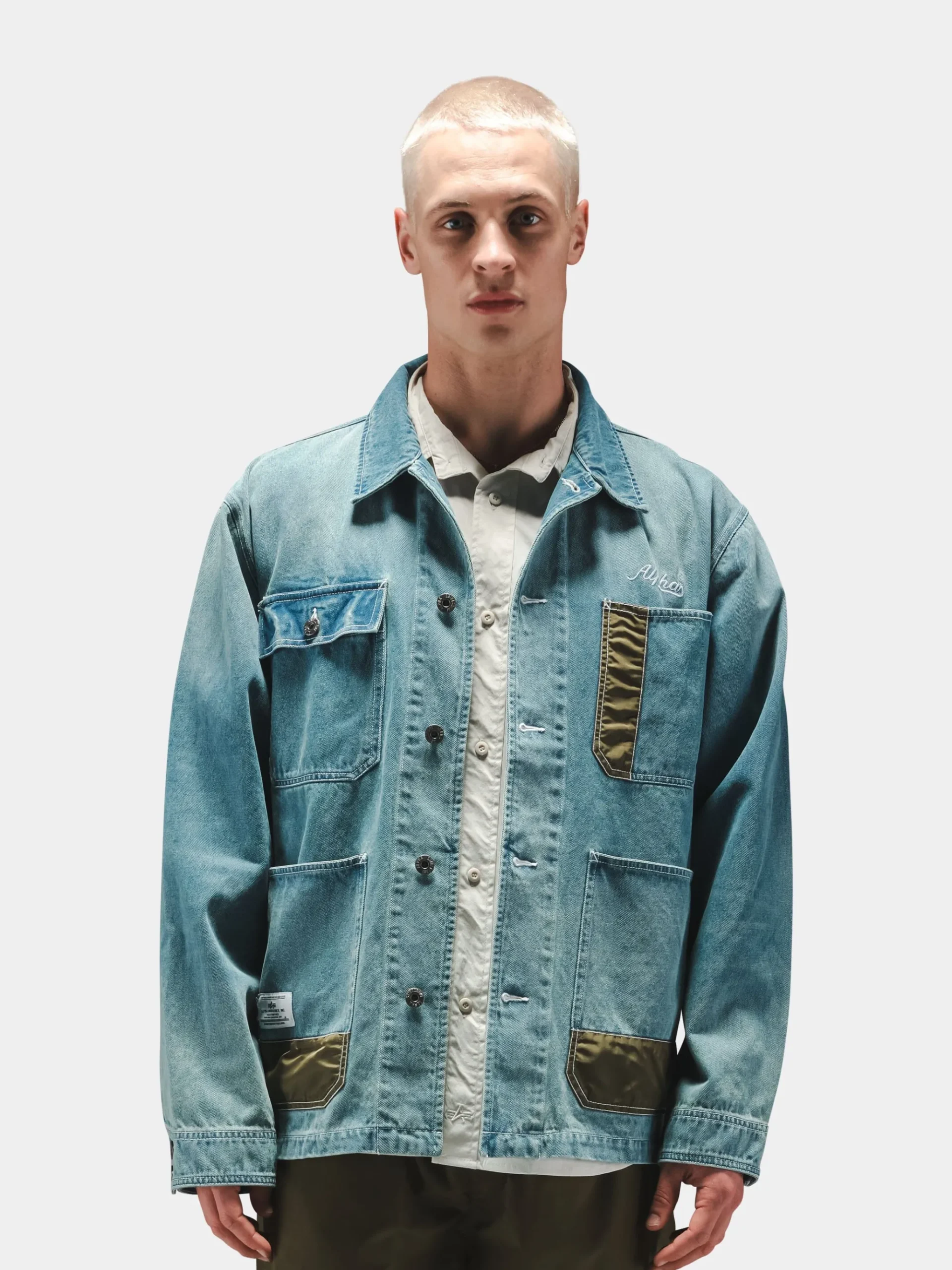DENIM RELAXED CHORE COAT