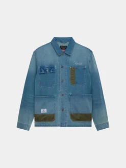 DENIM RELAXED CHORE COAT