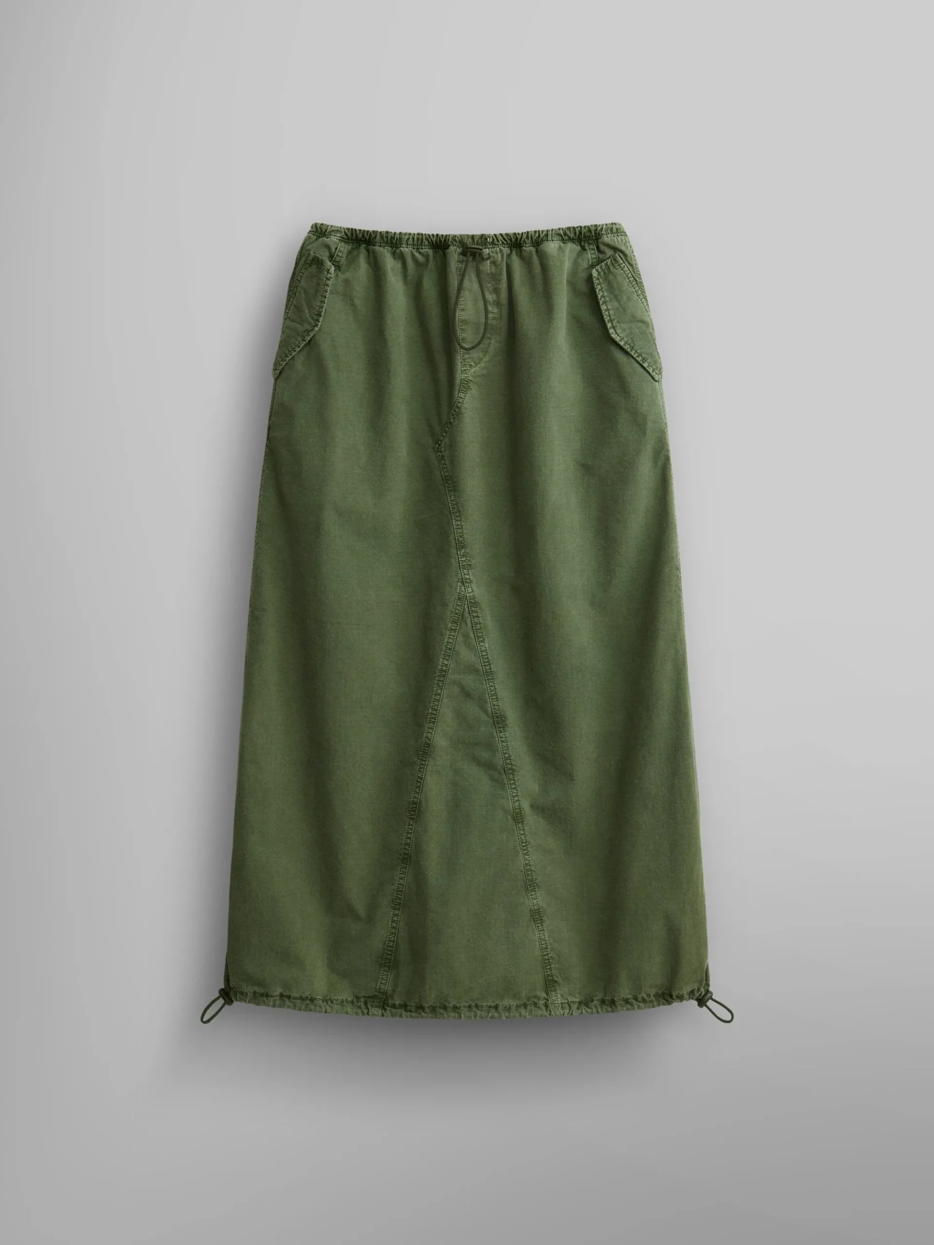 DRAWCORD SKIRT WOMENS (OG-107 GREEN)
