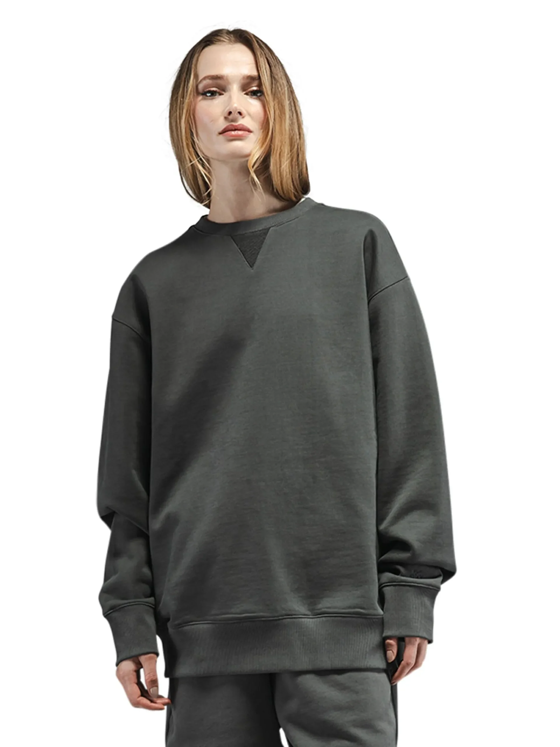 ESSENTIAL FRENCH TERRY CREWNECK GEN II (CHARCOAL)