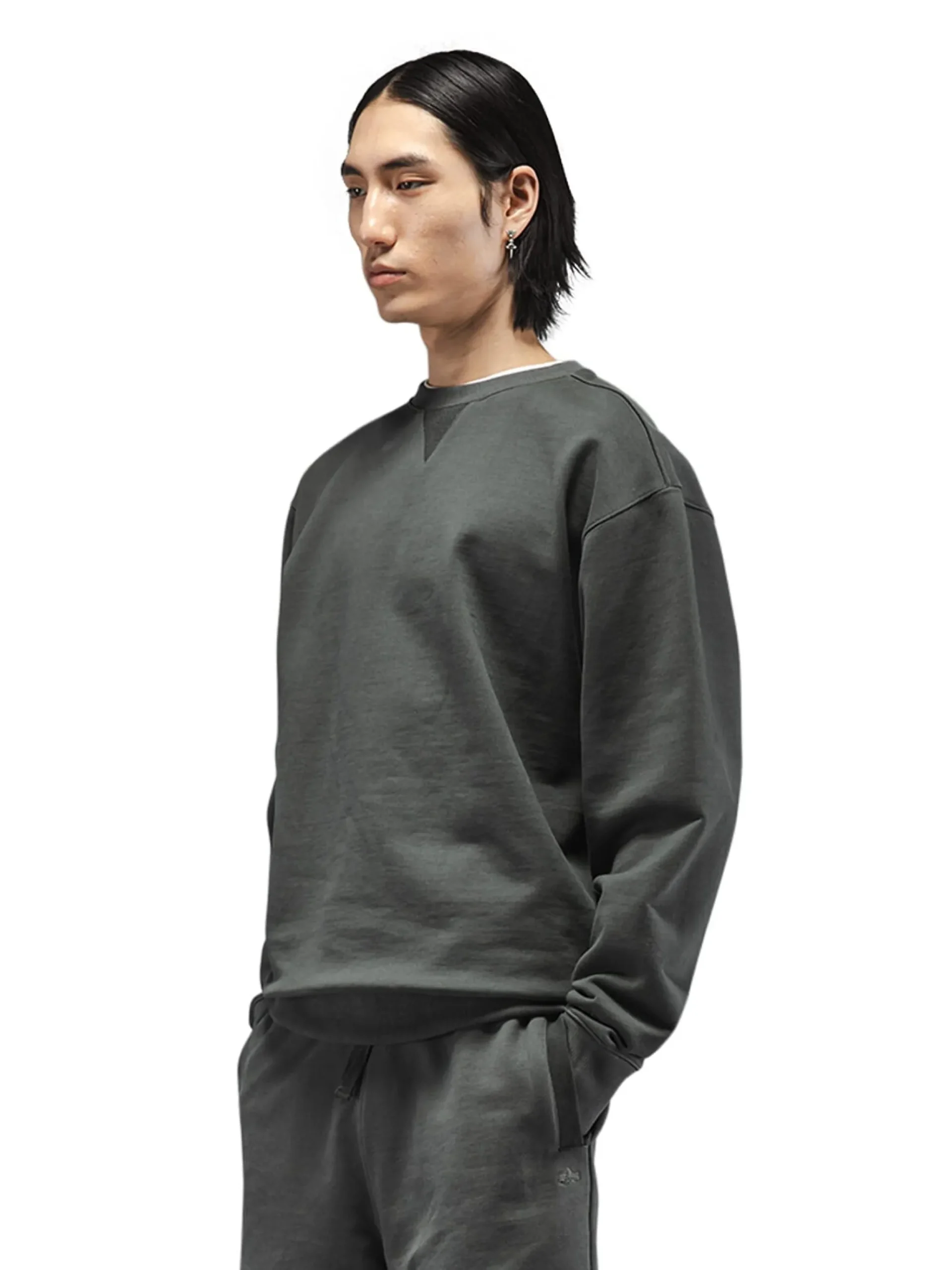 ESSENTIAL FRENCH TERRY CREWNECK GEN II (CHARCOAL)