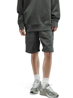 ESSENTIAL FRENCH TERRY SHORT (CHARCOAL)