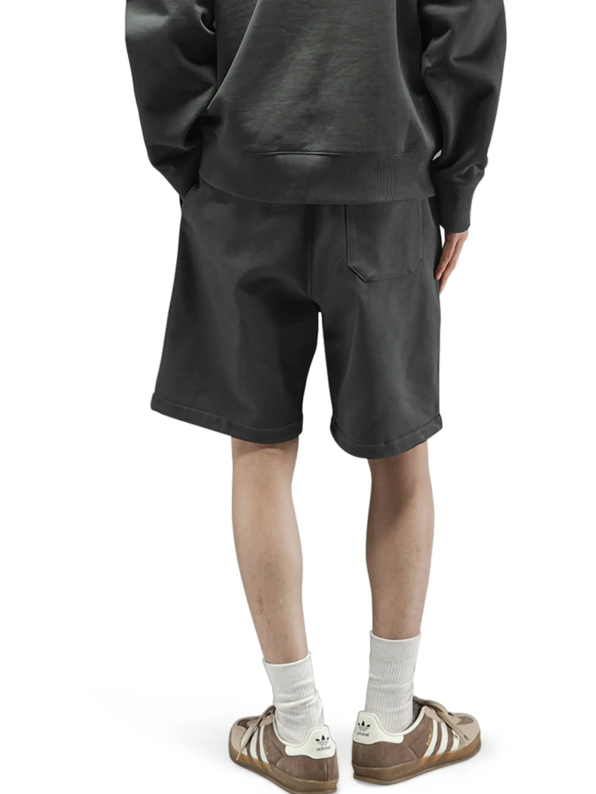 ESSENTIAL FRENCH TERRY SHORT (CHARCOAL)