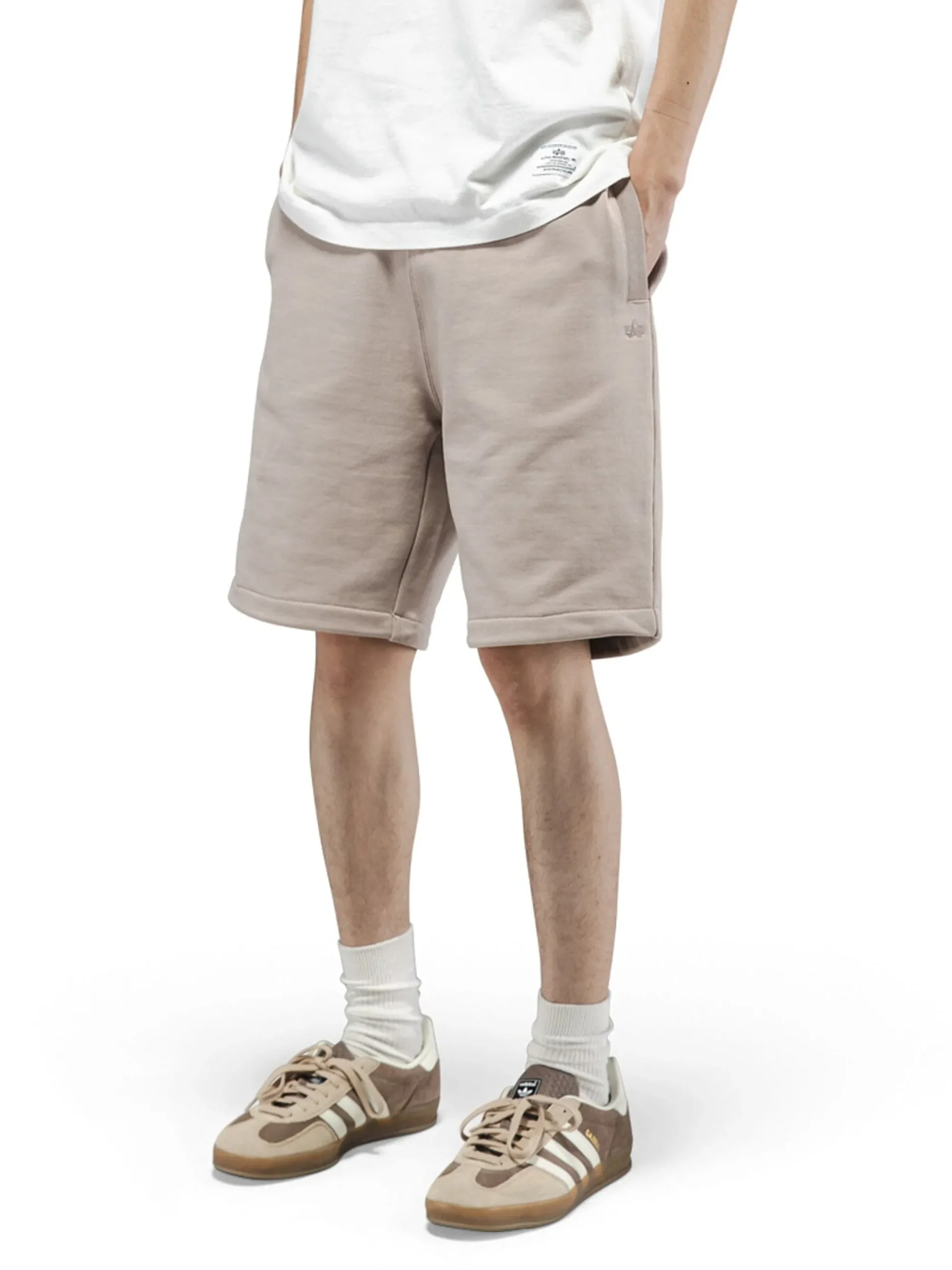 ESSENTIAL FRENCH TERRY SHORT (ATLAS KHAKI)