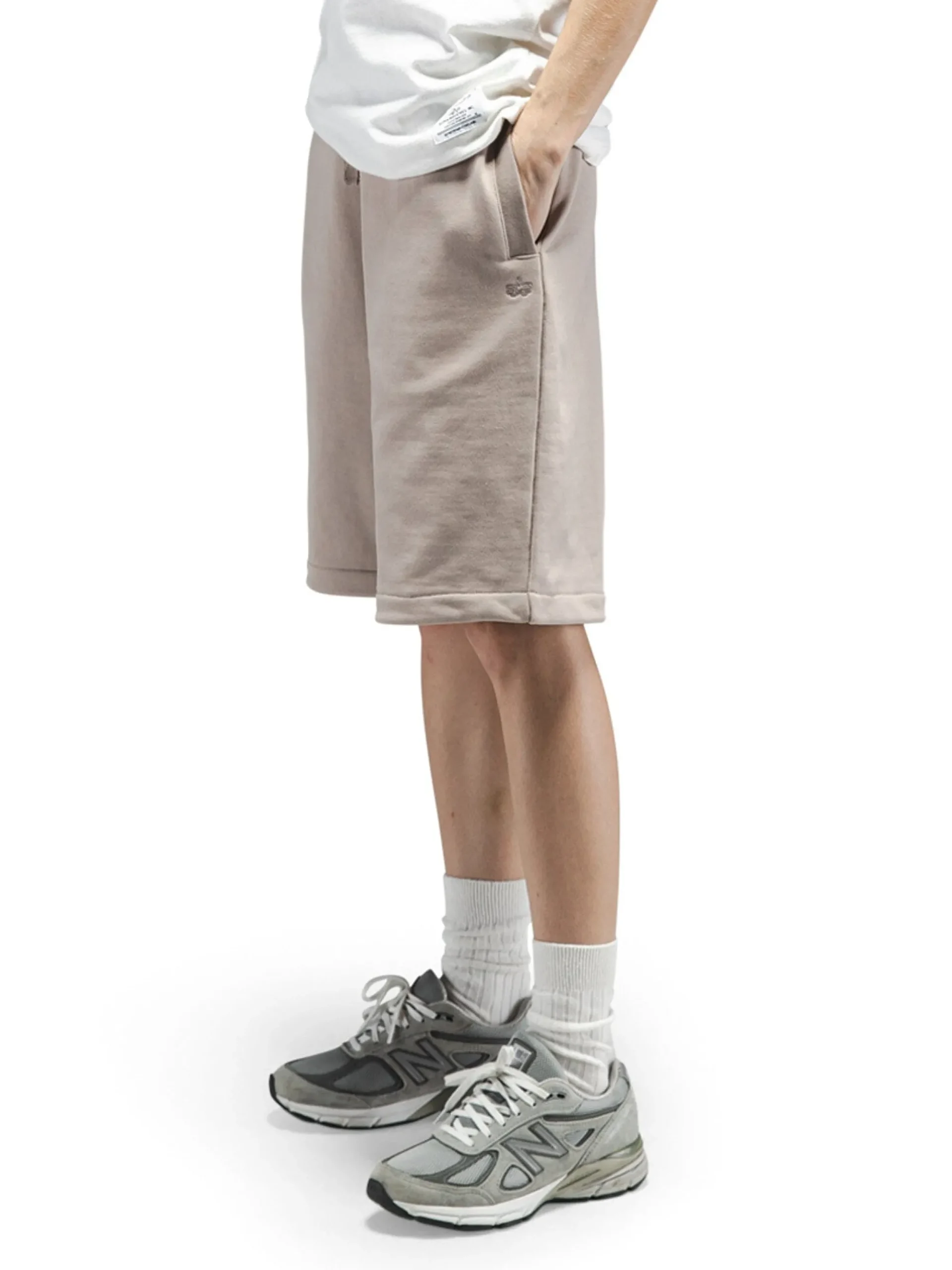 ESSENTIAL FRENCH TERRY SHORT (ATLAS KHAKI)
