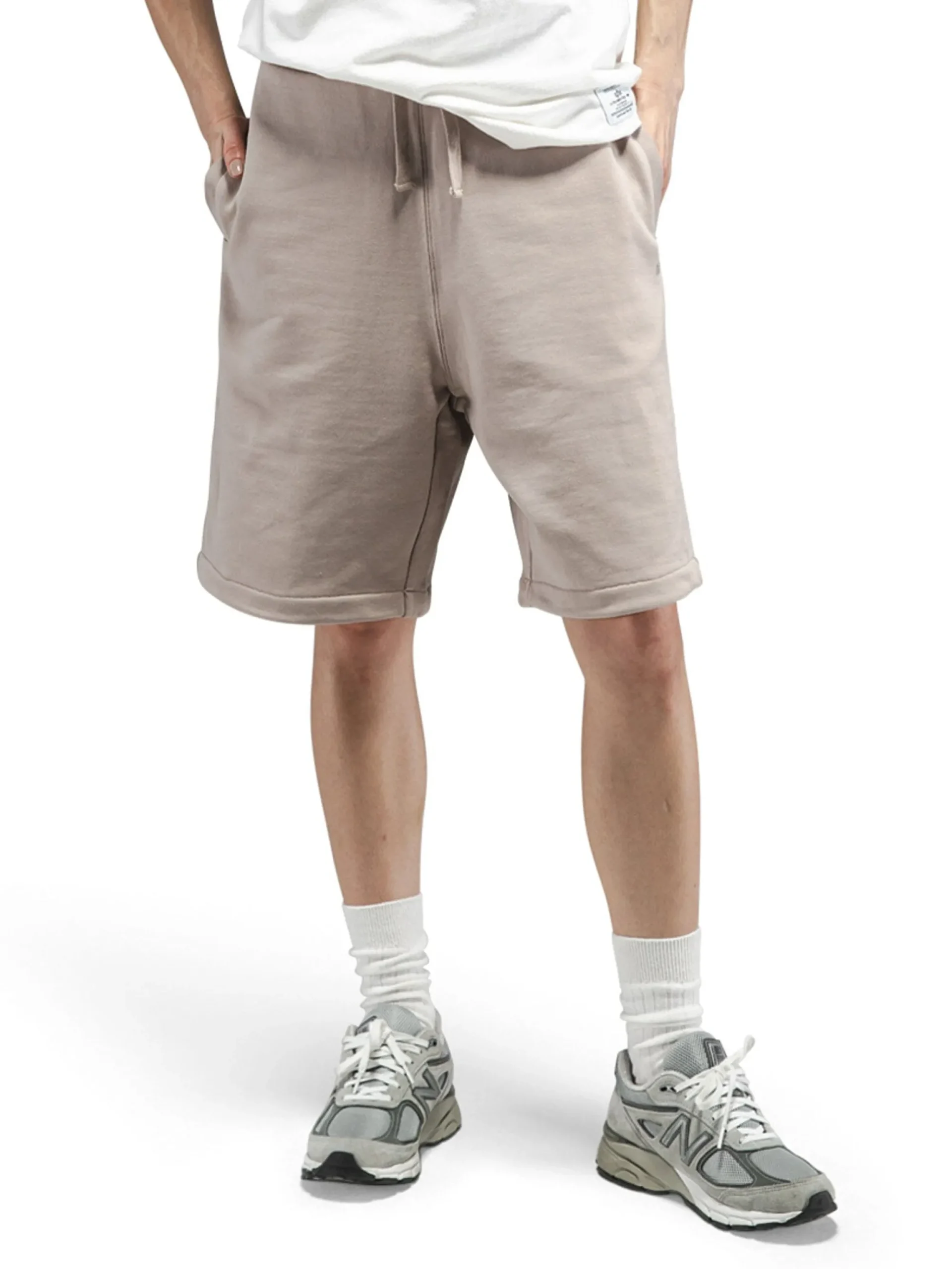 ESSENTIAL FRENCH TERRY SHORT (ATLAS KHAKI)