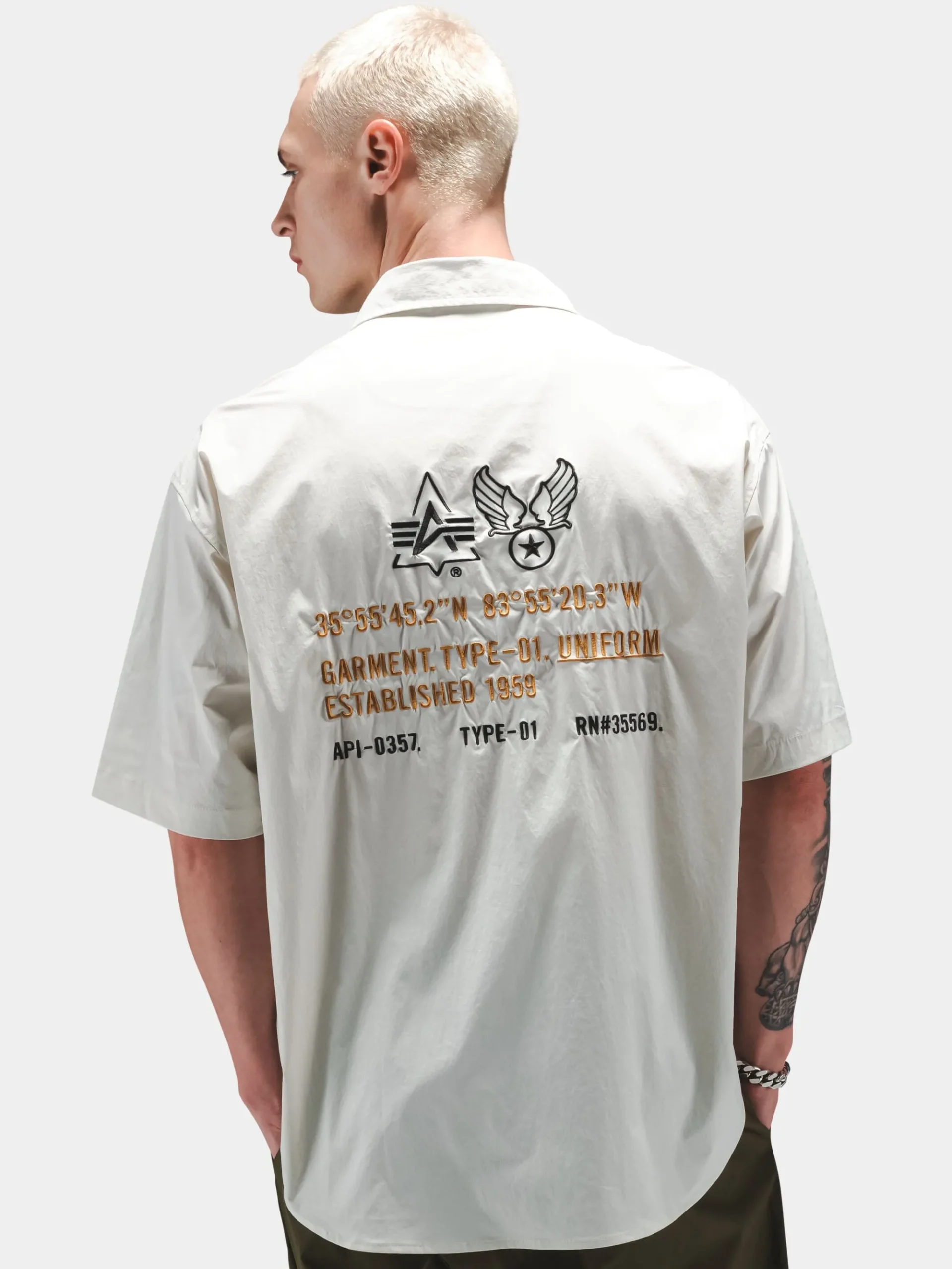 FATIGUE RELAXED DECO SHORT SLEEVE SHIRT
