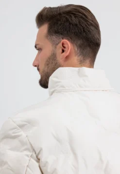 HOODED LOGO PUFFER