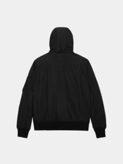 HOODED RIB FLIGHT JACKET