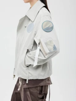JIYONG KIM X ALPHA SUN BLEACHED WIDE COLLAR