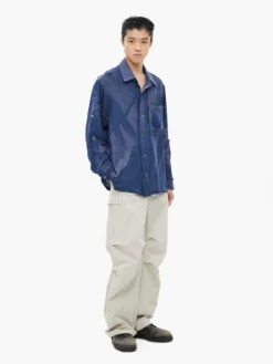 JIYONG KIM X ALPHA SUN BLEACHED MULTI POCKET PANT