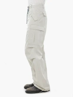 JIYONG KIM X ALPHA SUN BLEACHED MULTI POCKET PANT