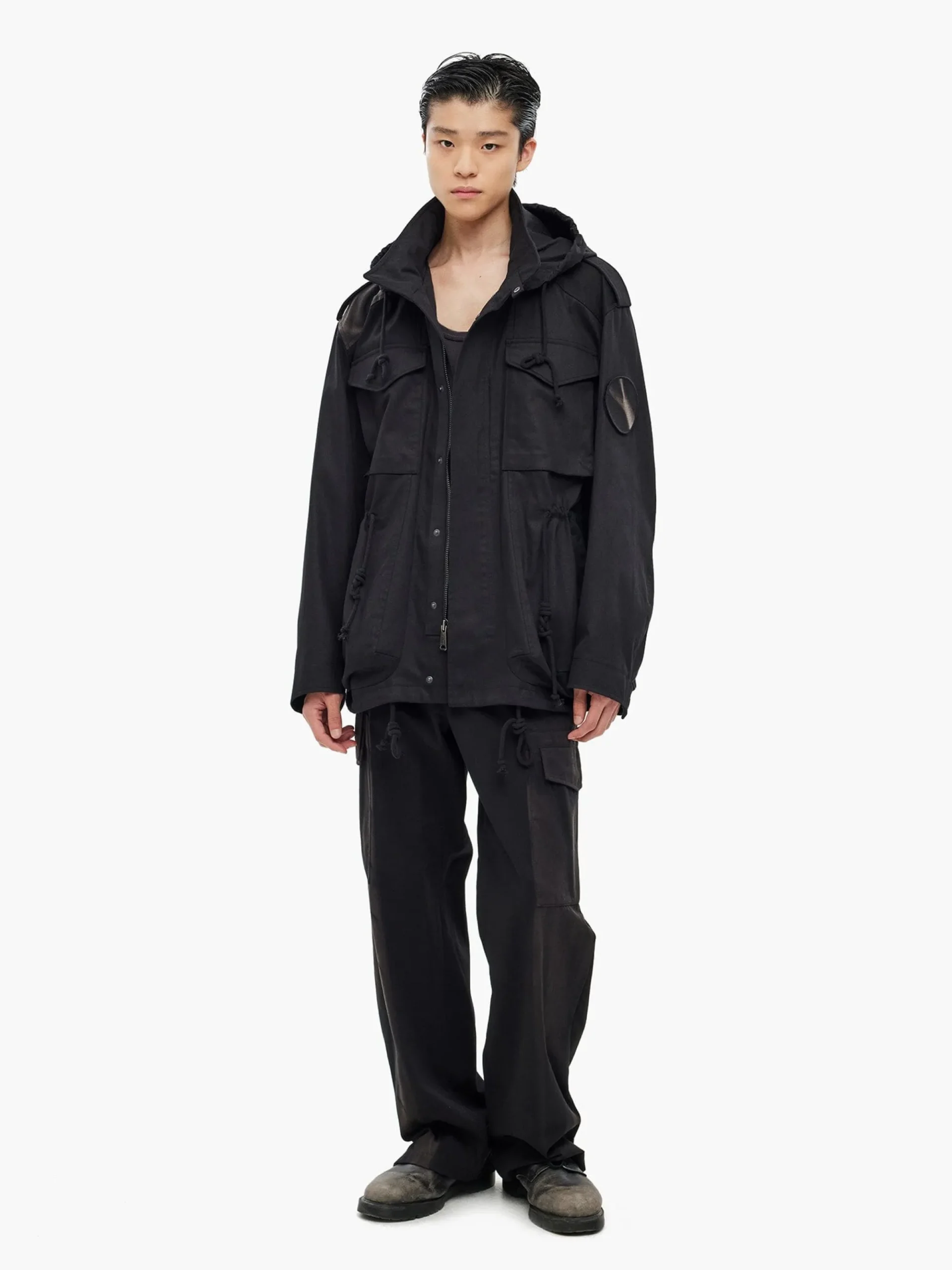 JIYONG KIM X ALPHA SUN BLEACHED FIELD JACKET