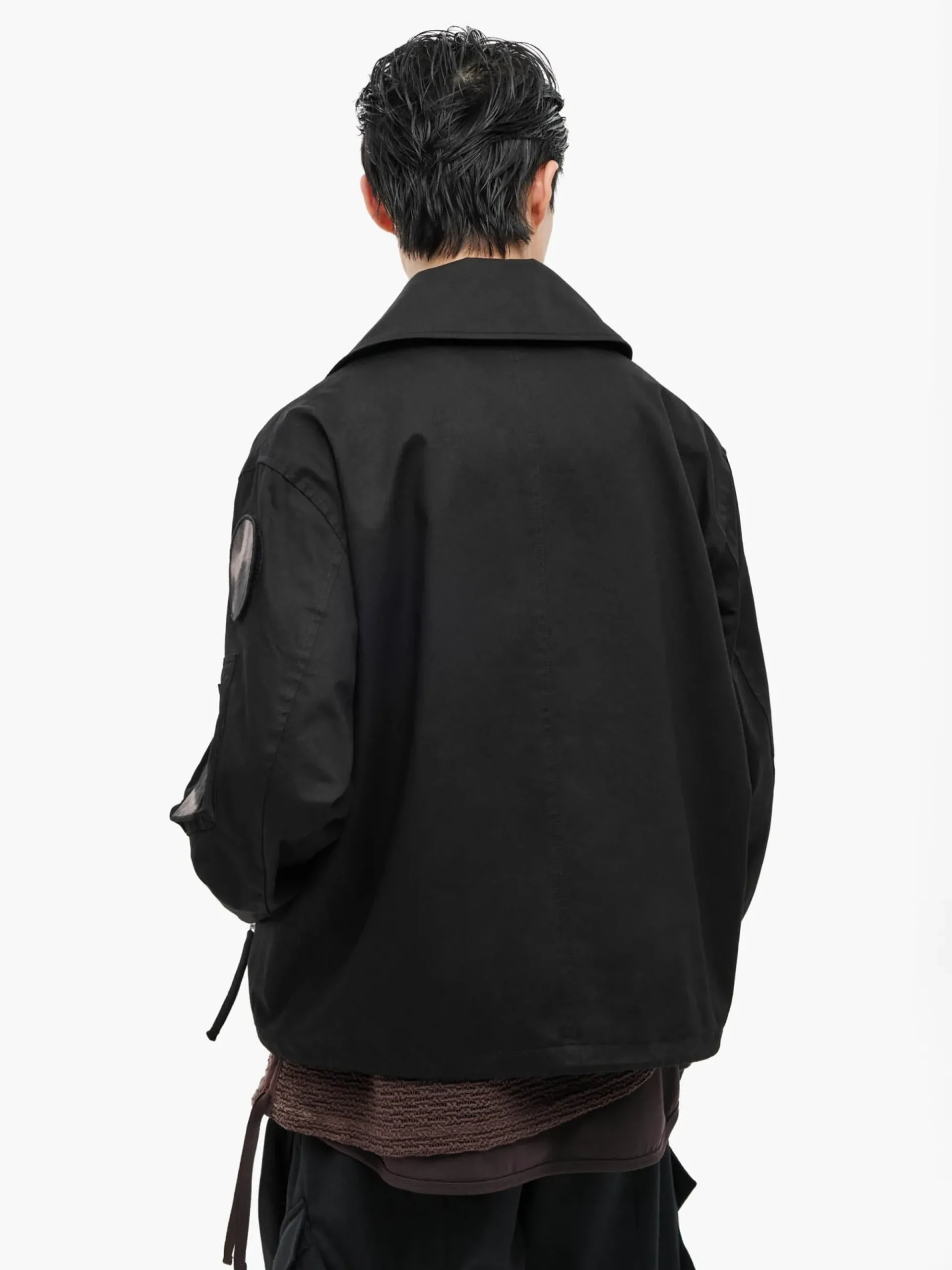 JIYONG KIM X ALPHA SUN BLEACHED WIDE COLLAR