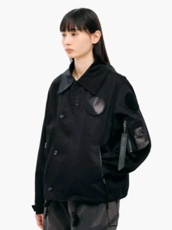 JIYONG KIM X ALPHA SUN BLEACHED WIDE COLLAR