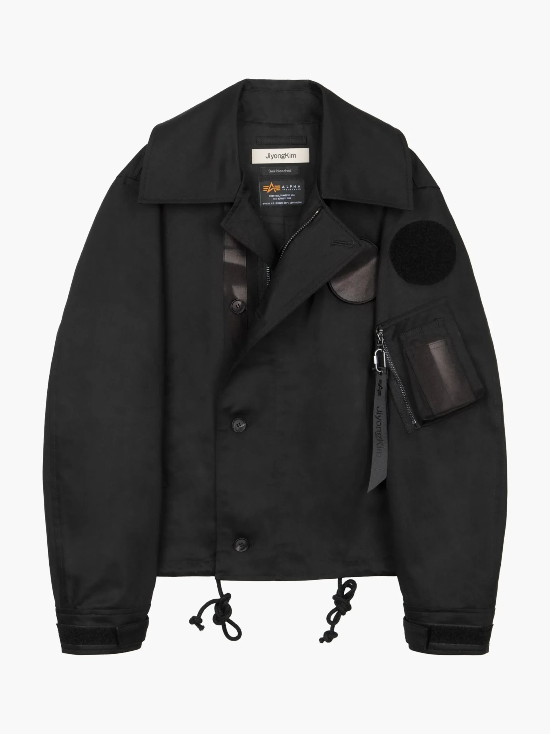 JIYONG KIM X ALPHA SUN BLEACHED WIDE COLLAR