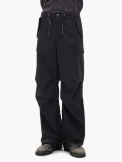JIYONG KIM X ALPHA SUN BLEACHED MULTI POCKET PANT