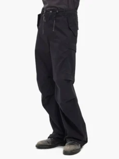 JIYONG KIM X ALPHA SUN BLEACHED MULTI POCKET PANT