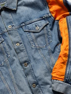 JUNYA WATANABE X ALPHA DECONSTRUCTED MA-1 BOMBER JACKET