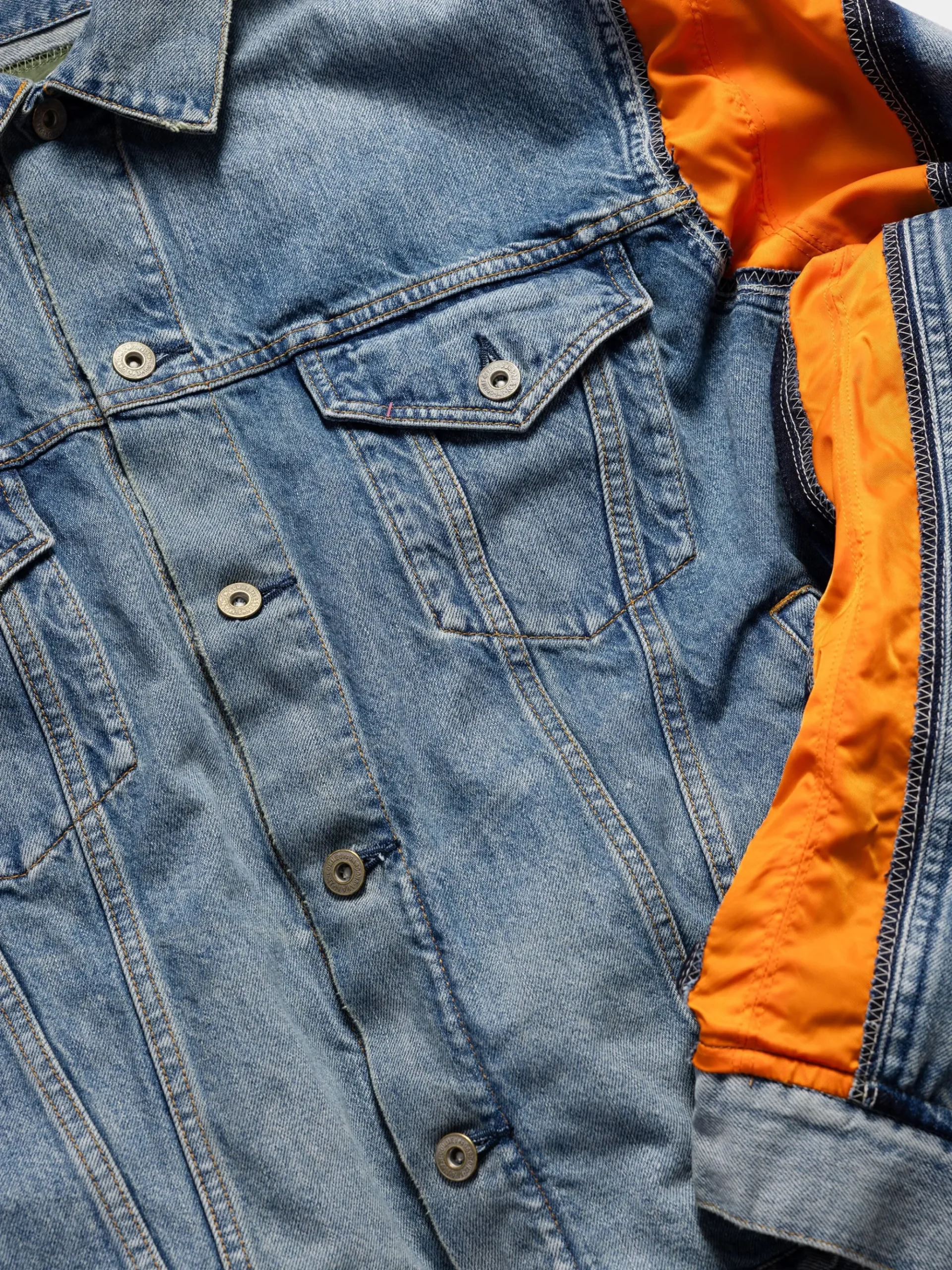 JUNYA WATANABE X ALPHA DECONSTRUCTED MA-1 BOMBER JACKET